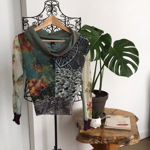 Jean Paul Gaultier Soleil Mesh Top